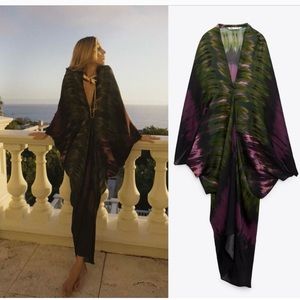 Zara Tye Dye kaftan